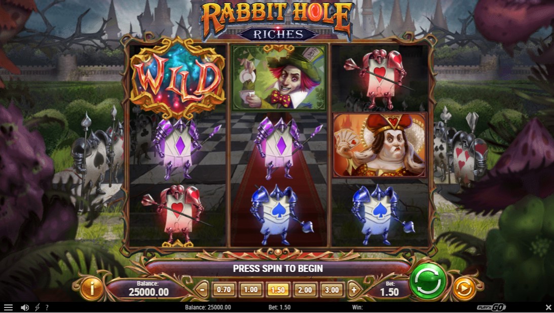   Rabbit Hole Riches    Monro Casino